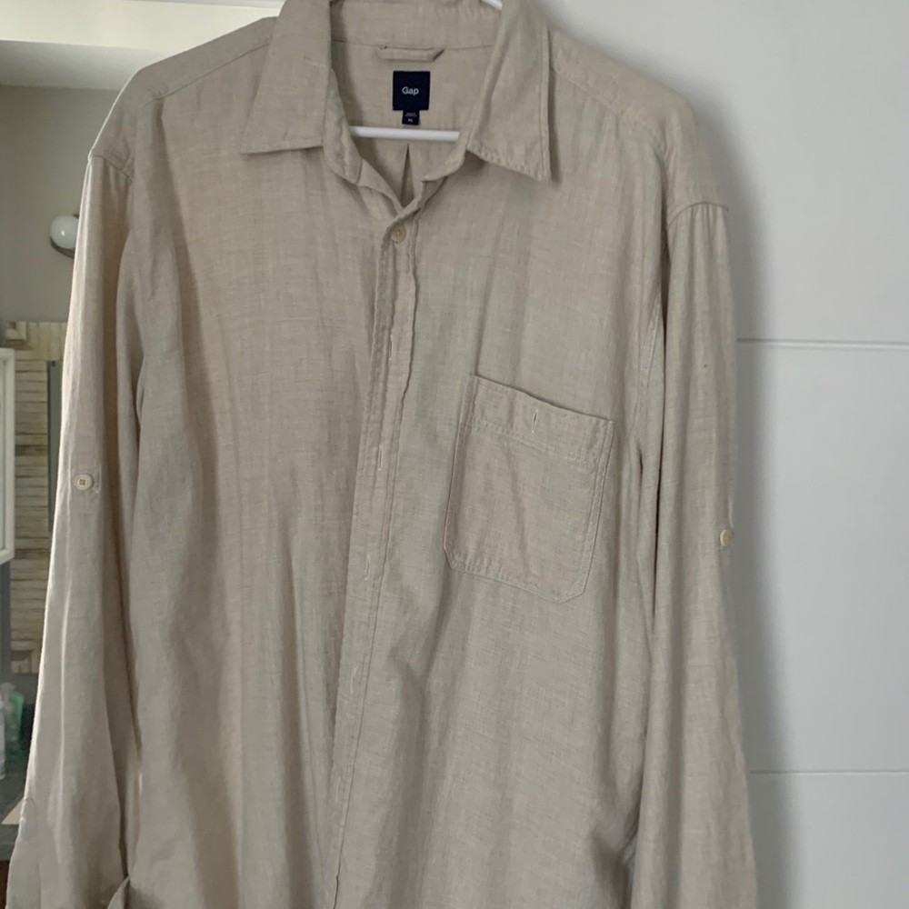 Mens XL gap button down
